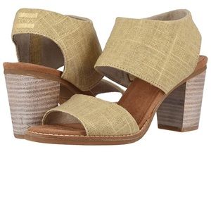Toms Majorca Cutout Sandal Size 8